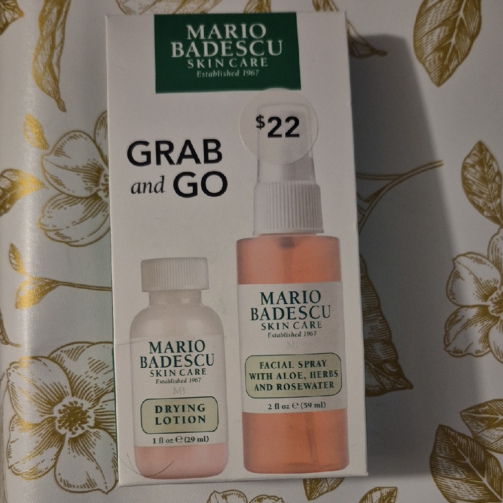 Mario Badescu Pink and White Travel Skincare Duo